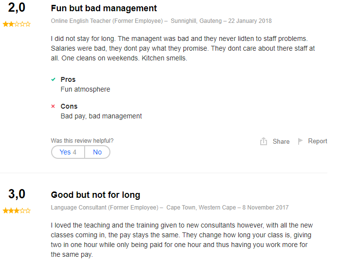 Callforce Direct employee reviews